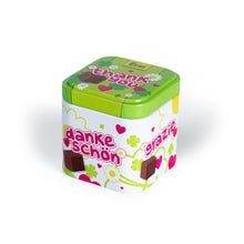 Lade das Bild in den Galerie-Viewer, Schokowürfel in der Dose