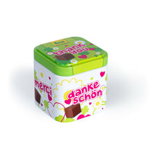 Lade das Bild in den Galerie-Viewer, Schokowürfel in der Dose