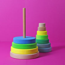 Lade das Bild in den Galerie-Viewer, Großer Scheibenturm Neongrün