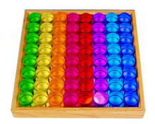 Lade das Bild in den Galerie-Viewer, Lichtbauzylinder im Rahmen, 64 St.