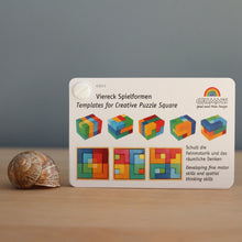 Lade das Bild in den Galerie-Viewer, Kartenfächer Bauspiel Viereck