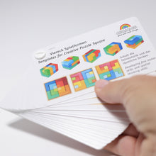 Lade das Bild in den Galerie-Viewer, Kartenfächer Bauspiel Viereck