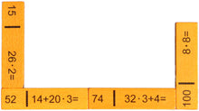 Lade das Bild in den Galerie-Viewer, Rechendomino 2 - bis 100 (Addition, Subtraktion, Multiplikation & Division)