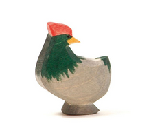 Lade das Bild in den Galerie-Viewer, Huhn, dunkel gedreht