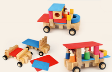 Lade das Bild in den Galerie-Viewer, Räderbauset M (16 teilig)