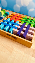 Lade das Bild in den Galerie-Viewer, Gitterklötze, bunt