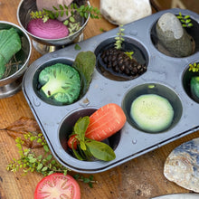 Lade das Bild in den Galerie-Viewer, Sensory Play Stones – Vegetables – Gemüse