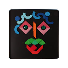 Lade das Bild in den Galerie-Viewer, Magnetspiel Grundformen und Glitzersteine