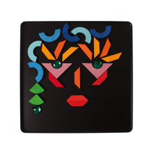 Lade das Bild in den Galerie-Viewer, Magnetspiel Grundformen und Glitzersteine