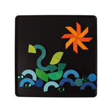 Lade das Bild in den Galerie-Viewer, Magnetspiel Grundformen und Glitzersteine