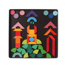 Lade das Bild in den Galerie-Viewer, Magnetspiel Grundformen und Glitzersteine