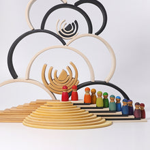 Lade das Bild in den Galerie-Viewer, Großer Regenbogen Monochrom