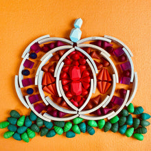 Lade das Bild in den Galerie-Viewer, Mandala orange Kegel