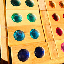 Lade das Bild in den Galerie-Viewer, Kleine Farbenstraße mit Facettenbausteinen