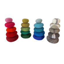 Lade das Bild in den Galerie-Viewer, Filzkieselstein-Set