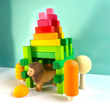 Lade das Bild in den Galerie-Viewer, Gitterklötze, bunt