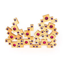 Lade das Bild in den Galerie-Viewer, Bauspiel Farbtreppen, 40 Teile
