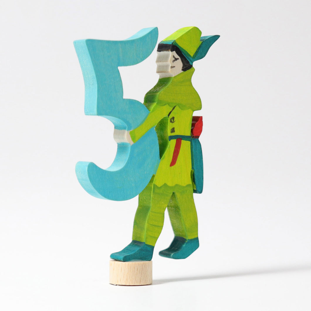 Zahlenstecker Märchen 5 Robin Hood