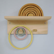 Lade das Bild in den Galerie-Viewer, Konzentrische Kreise und Ringe pastell
