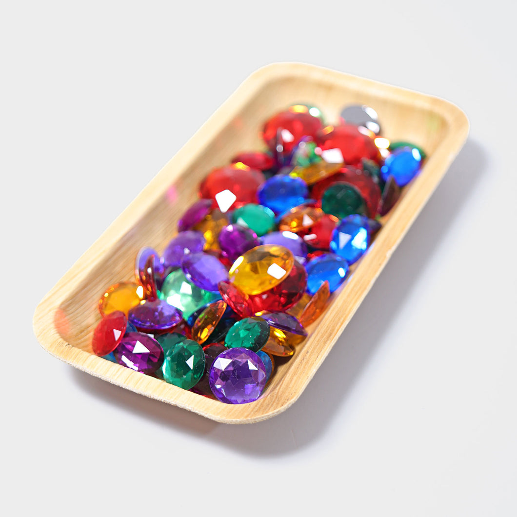 Kleine Glitzersteine 100 St.