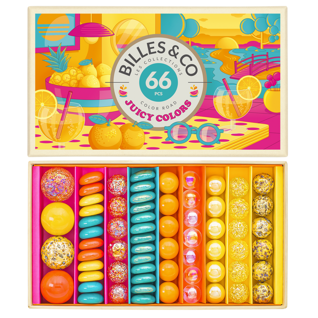 Juicy Colors Box (spritzige Farben-Murmelbox)