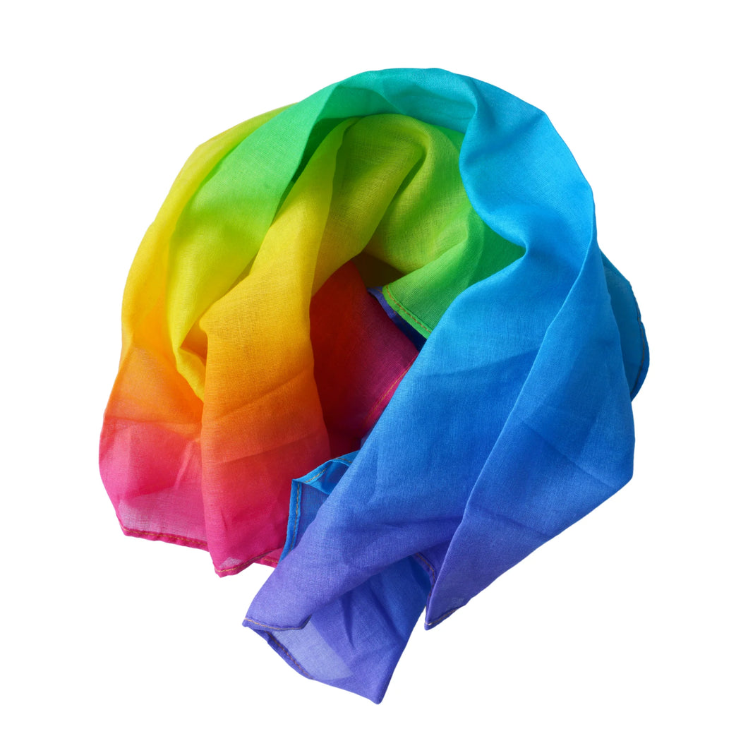 Spieltuch Regenbogen 90 x 90 cm