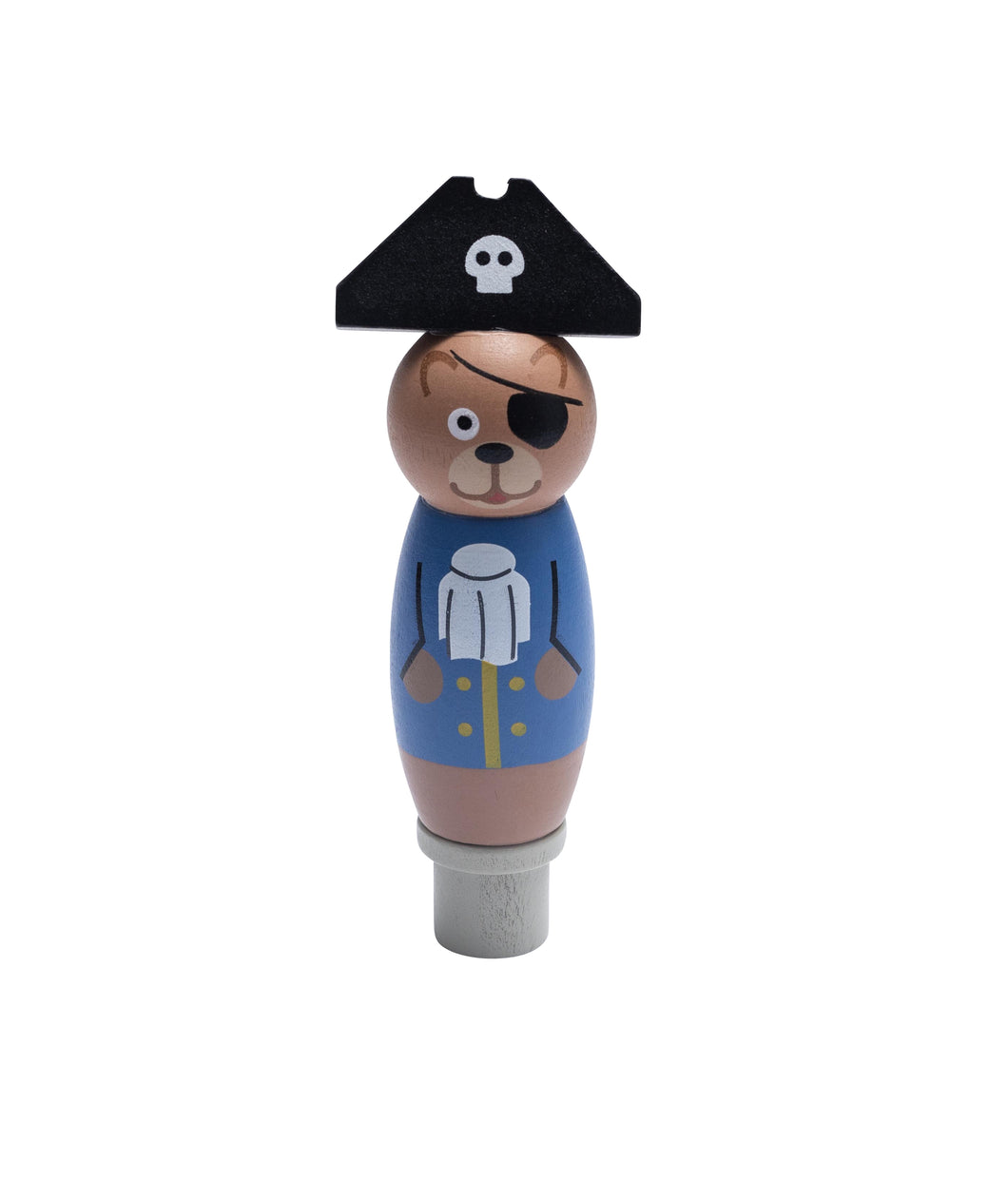 Steckfigur Piraten Bär