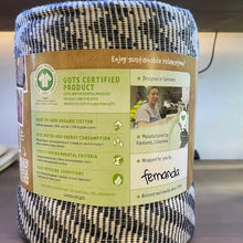 Lade das Bild in den Galerie-Viewer, Doppel-Hängematte FLORA Zebra
